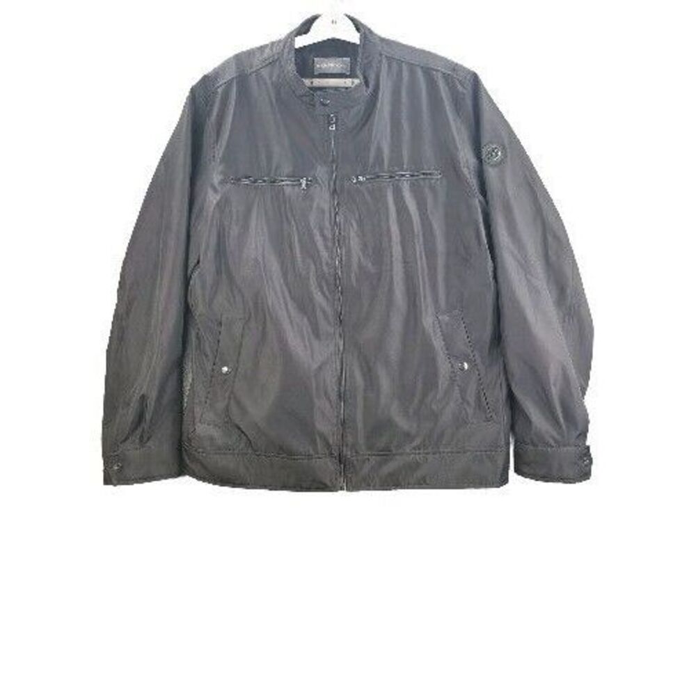 Michael Kors Jacket Black Mens 2XT Water Resistant Coat Adjustable Wrists Casual